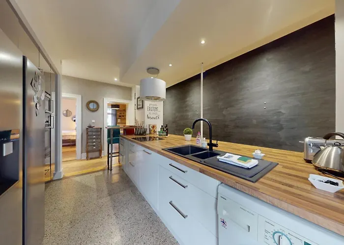 Le Leblois - Grande Cuisine Apartment Straßburg